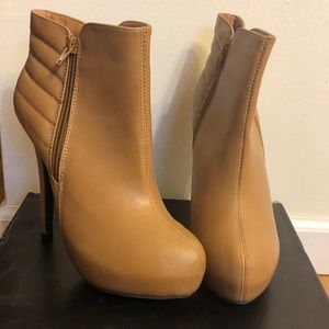 Women’s high heel booties